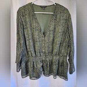 Green Banana Republic Blouse